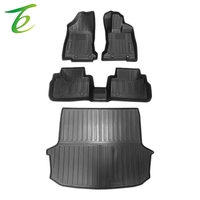 Tapis de sol TPE adapté aux Subaru LEVORG 2017-2024, côté droit, pour coffre arrière.