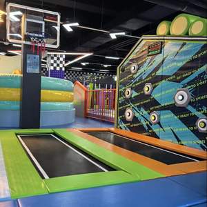 Parc d'attractions intérieur interactif et commercial pour enfants, aire <span class=keywords><strong>de</strong></span> jeux néon, équipement <span class=keywords><strong>de</strong></span> jeu souple personnalisé en usine - Product Image 4