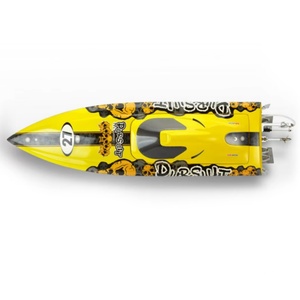 TFL Model Boat 1106L-F Electric <b>Remote</b> <b>Control</b> Glass Fiber Hull Integrated Shaft <b>Mouse</b> Tail Anti-Topple RC Boat Ship Toys Chaser - Product Image 2