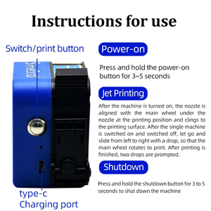 Industrielle Druck pistole für Metall Holz Kunststoff Hoch auflösende Markierung Handheld Inkjet Batch Coding <span class=keywords><strong>Machine</strong></span> Preis - Product Image 5