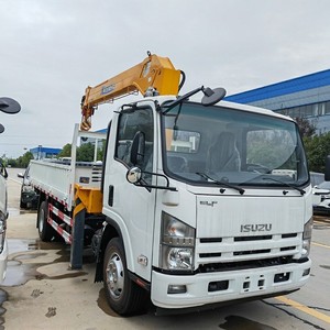 รถบรรทุก ISUZU 700P 4x2 ติดตั้งเครนขนาดเล็ก 5 ตัน เครนไฮดรอลิกแบบตรง กำลังลดราคา - Product Image 1