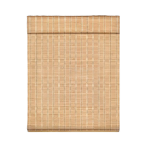 Stores sans outils sans perceuse corde sans fil à la main bambou nuances romaines lumière filtrage fenêtre traitement rouleau - Product Image 1