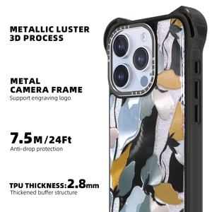 Étui de téléphone avec protection contre les chutes de 7,5 m, vente en gros, étui de téléphone TPU 3D Eboxy de qualité supérieure pour impression personnalisée pour iPhone 16 15 14 Pro Max - Product Image 5