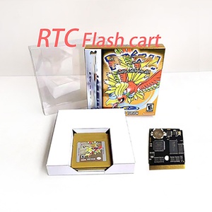 RTC Flash Cart Crysta Version USA Gold Silver l Version <b>Game</b> Cartridge for GBc - Product Image 2