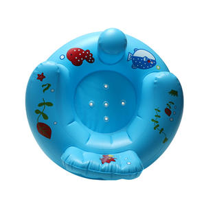 リビングルームでの屋内および屋外での使用のためのトレーニング用のエアポンプバックサポートソファ幼児用チェア付きSeaMindインフレータブルベビーチェア - Product Image 6