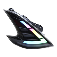 Feux arrière séquentiels dynamiques RGB pour 370z, feux arrière clairs, feux arrière fumés pour Nissan 370z 2013-2019