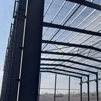 Servicios de Soldadura, Corte y Doblado de Estructuras de Acero Ligero Duraderas de Grado S355/Q235/Q345, Venta Directa de Fábrica