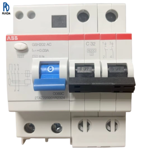 Interruptor de Circuito de Aire GSH202 AC VO 2P, Interruptor Diferencial, Protección Contra Sobrecarga y Cortocircuito - Product Image 1