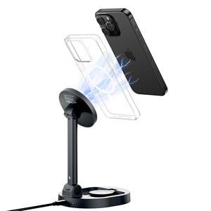 Chargeur sans fil trois en un pour casque <span class=keywords><strong>Magsafe</strong></span> avec charge rapide 15W Fonction QC3.0 <span class=keywords><strong>Port</strong></span> Type-C - Product Image 3