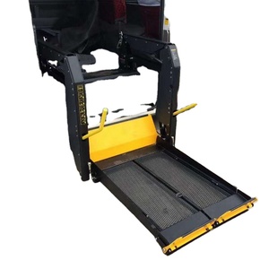 Rampe électrique pliable pour véhicules utilitaires, camions et bus, plateforme élévatrice pour fauteuils roulants à l'arrière - Product Image 1