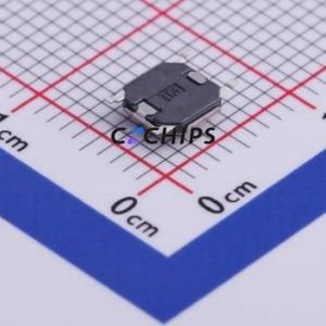 TS-1076S-A3B3 Tactile Switch SMD-4P,5.2x5.2mm Switch Single Pole Single Throw Round Button 2.5N 5.2mm - Product Image 2