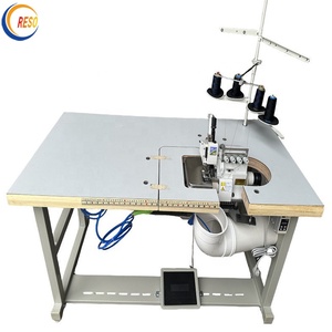Máquina de coser para colchones con cabezal de cinta de sellado y cierre overlock para colchones - Product Image 1