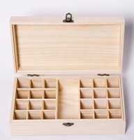 Boîte à Huiles Essentielles, Conteneur Multi-Compartiments pour Bouteilles d'Huiles Essentielles, Boîte Cadeau de Présentation pour Huiles Essentielles d'Aromathérapie