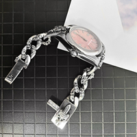 Montre de luxe pour femme avec bracelet et cadran personnalisables, nouvelle version améliorée, mouvement japonais NH35, vente chaude, Reloj Mujer