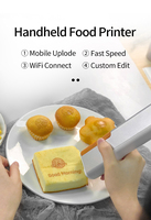 Impresora de Alimentos PrintPen, Impresora de Superficie para Pasteles y Macarons, Impresora Digital de Tinta Comestible, Impresora Portátil para Arte Latte en Café