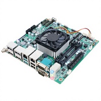 Carte mère 4DP AMD RYZEN MINI ITX DDR4 32 Go Max USB 3.2 M.2 Double Nouvelle pour Serveur Gaming Graphiques Intégrés Large Plage de Température CE RoHS