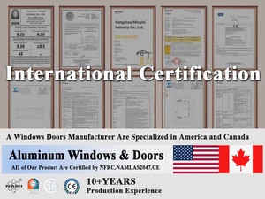 As2047 porte <span class=keywords><strong>coulissante</strong></span> australienne double vitrage cavité verre coulissant empilable portes extérieures empilables balcon aluminium portes coulissantes - Product Image 6