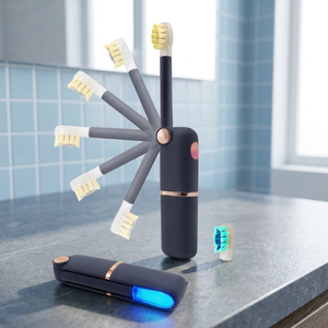 Cepillo de Dientes Eléctrico Sónico Portátil de Viaje, Limpieza UVC, Blanqueamiento, Resistente al Agua IPX5, Diseño Plegable, 3 Modos, 30 Días de Duración de la Batería - Product Image 5