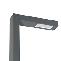 Lampadaires LED à colonne pour extérieur, en aluminium moulé sous pression, étanches IP65, à haut CRI 80, économiques en énergie, 4100K, AC, pour allées de jardin, à intensité variable