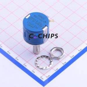 ตัวต้านทานปรับ3540S-1-202L/โพเทนชิออมิเตอร์ผ่านรูส่วนประกอบ (THT) ตัวต้านทาน2Kohm 5% 2W - Product Image 1