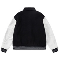 Veste universitaire Letterman brodée de haute qualité vintage personnalisée par les fabricants OEM vestes de baseball d'hiver de grande taille