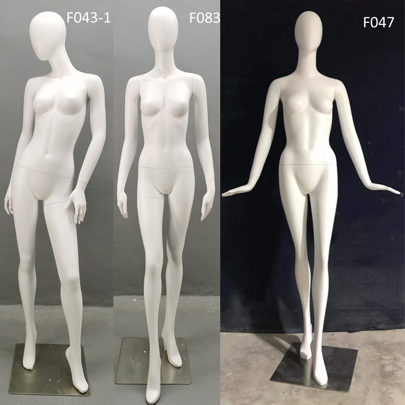 女性用マネキン胴体 全身立位女性マネキン、ディスプレイ用、白人女性、20パス、マタニティ
