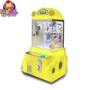 Mesin cakar derek kustom dioperasikan koin toko mesin cakar permainan Arcade mainan mesin cakar penangkap Super Mini untuk anak-anak