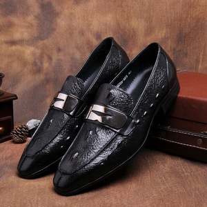 Chaussures Oxford Formelles de Bureau en Cuir Véritable Fait Main de Haute Qualité pour Hommes Lacets Antidérapantes Imperméables Respirantes Mariage - Product Image 1