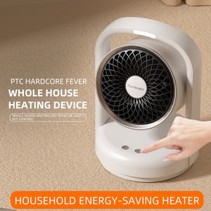 QIATAILI Oficina Calentador de habitación de invierno OEM 1500W PTC Calentador de manos Mini Calentador de espacio eléctrico Ventilador con altavoz Auto Shaking - Product Image 3