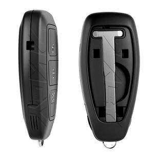 Telecomando Chiave Auto per <span class=keywords><strong>Ford</strong></span> Kuga Focus Fiesta Grand B-Max C-Max Mondeo, <span class=keywords><strong>Chip</strong></span> 4D ID49, Lama Chiave Grezza, Chiave Auto Intelligente a 3 Pulsanti - Product Image 3