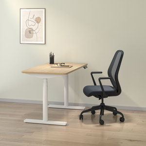OMNI Modern ergonomik dayanıklı dikdörtgen bacak ekonomik 2 motorlar 3 aşamaları yüksekliği ayarlanabilir ayakta ev ofis masası masası - Product Image 5