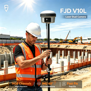 Récepteur GNSS RTK laser FJDynamic Trion V10L version globale avec logiciel évolutif et fonction Google - Product Image 4