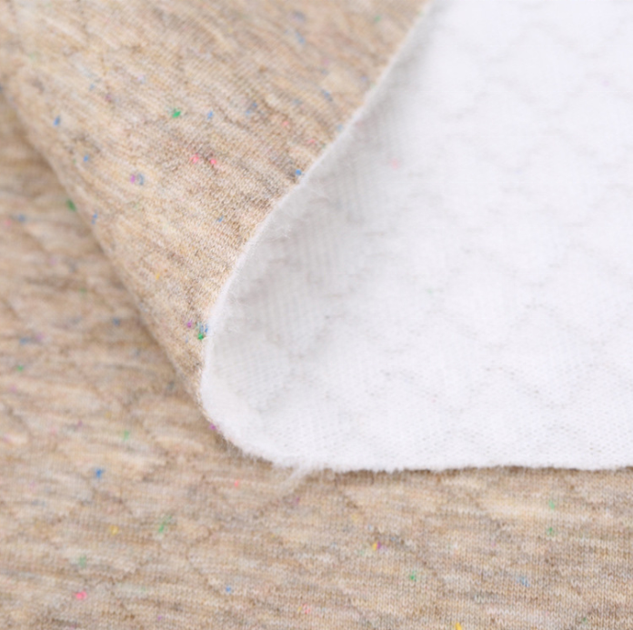 HS936 # модная стеганая ткань с конфетти г/м2 для зимы