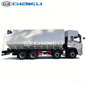 รถบรรทุก Dongfeng 8*4 4 เพลา 31 ตัน 360 แรงม้า สำหรับบรรทุกอาหารสัตว์แบบถังไซโล เหมาะสำหรับฟาร์มสัตว์ปีกขนาดใหญ่ มีขาย - Product Image 4