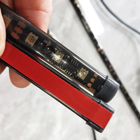 Nouvelles bandes lumineuses LED RGB néon 252 LED, mode musique actif, étanches IP67, sans fil, avec télécommande via application, pour voitures et fourgonnettes