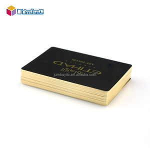 Or/argent tranchant <span class=keywords><strong>carte</strong></span> à jouer bord doré <span class=keywords><strong>carte</strong></span> de poker - Product Image 1