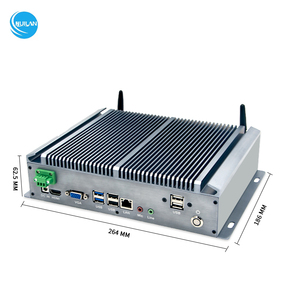 J4125 Mini Computadora de Servidor Industrial, PC Barebone sin Ventilador <span class=keywords><strong>Barato</strong></span> con DDR3 8GB y 4 LAN Mini Nano ITX Host I7 I5 I3 en Stock - Product Image 4