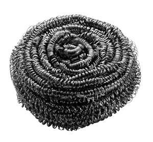 <span class=keywords><strong>JNKA</strong></span> Éponge de ménage en laine d'acier en métal Pot de fer brosse vaisselle fil d'acier inoxydable boule de nettoyage récureur épurateur de cuisine - Product Image 3
