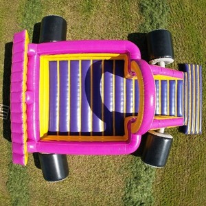 Château gonflable commercial pour enfants - Rose/Jaune/Noir en PVC pour locations <span class=keywords><strong>de</strong></span> fêtes - Product Image 3