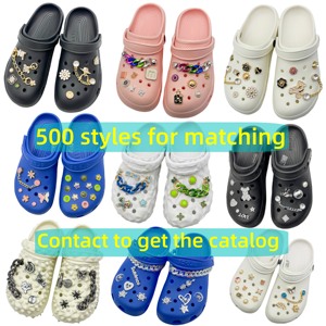 2025 nouveauté concepteur personnalisé ABS chaussures breloques sabots autocollants avec Logo pour femmes et hommes chaussures décorations accessoires - Product Image 4