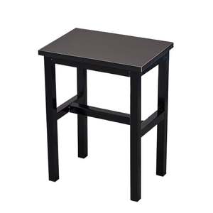 Tabouret domestique simple, carré, en bois épaissi, pour dortoir, formation des étudiants, cantine, utilisation par les adultes, respectueux de l'environnement - Product Image 4