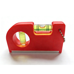 Mini Nivel con Cadena, Llavero Magnético de Aluminio de 1 1/2 Pulgadas para Uso en Bricolaje - Product Image 2