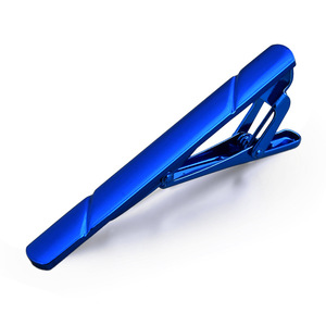 男性用マルチカラー銅ネクタイクリップ - Product Image 5