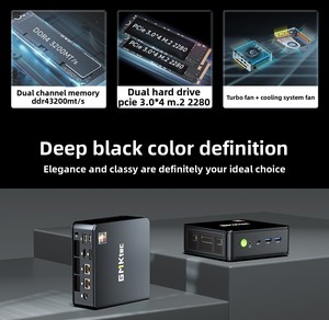 Mini estación de trabajo para PC AMD R7 5825U Octa-Core con alto rendimiento <span class=keywords><strong>DDR4</strong></span> M.2 2280 SSD Tarjeta de <span class=keywords><strong>video</strong></span> integrada de escritorio - Product Image 5