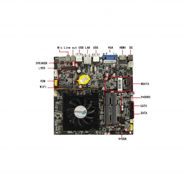 Best Selling BGA1168 Motherboards Industrial Mini ITX Solutions