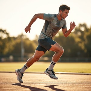 Chaussettes de sport extensibles pour hommes avec logo personnalisé, en coton peigné, respirantes, confortables et durables pour le cyclisme, certifiées BSCI - Product Image 3