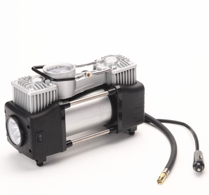 Portable 12V Dual Cylinder <b>Car</b> Tire Inflator Pump Kit for <b>Car</b> Tires Vehicle Tools - Product Image 2