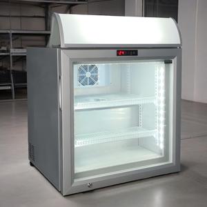 <span class=keywords><strong>Congélateur</strong></span> de comptoir compact à porte vitrée simple, refroidissement par ventilateur, vitrine commerciale, réfrigérateur vertical 55L, <span class=keywords><strong>classe</strong></span> <span class=keywords><strong>énergétique</strong></span> A, pour crème glacée - Product Image 4