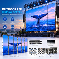 Système complet 4m x 3m P2.6 P2.9 P3.91 P4.81 Écran LED 500mmx500mm Panneau LED Fond d'écran Pleine Couleur Intérieur Extérieur Écran LED