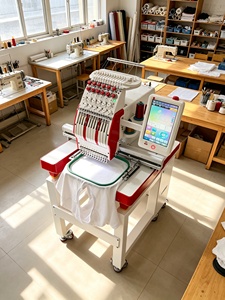 Máquina de Bordar Computarizada Premium con Función de Cosido para Producción en Fábricas de Ropa - Product Image 3